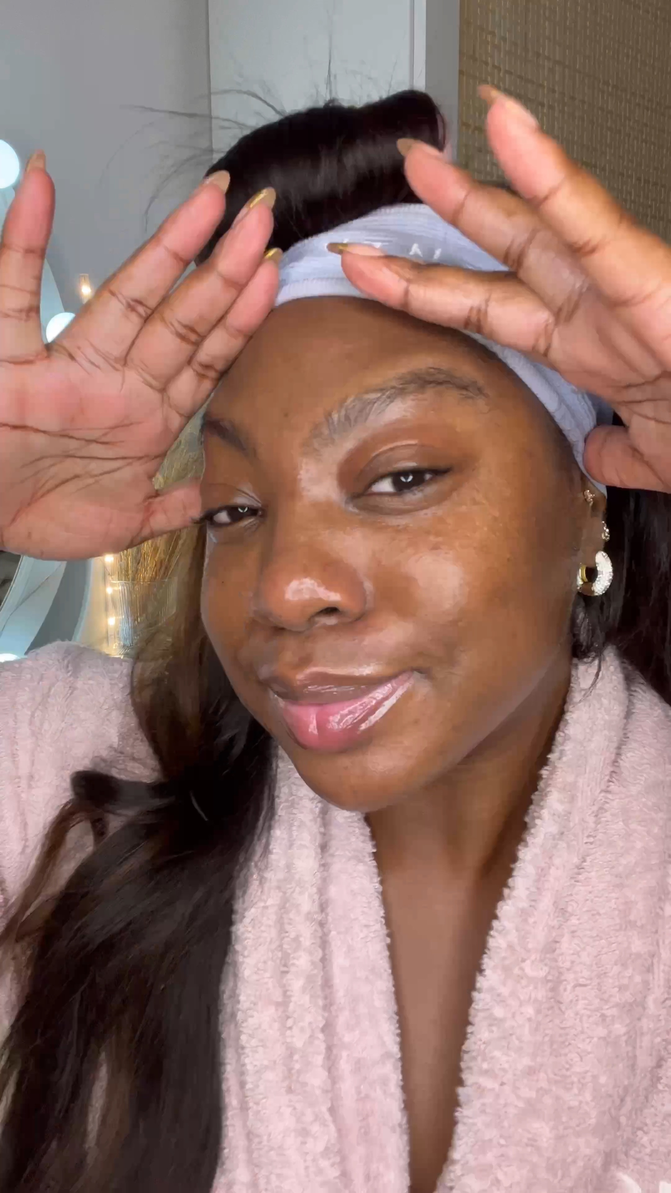 Save video & Audio 💕
Follow @ericafmstyle for SelfCare, Beauty & Curvy Style content!

Products available on my LTK: 
- Soothing Seed Oils Cleansing Balm @olivannalondon 
- La Mousse OFF/ON Foaming Cleanser @diorbeauty 
- Amazing Face Dual Action Professional Cleansing Cloth @emmahardieskincare 
- Fat Water Hydrating Milky Toner Essence @fentyskin 
- Watch Ya Tone Niacinamide Dark Spot Serum @fentybeauty 
- Ultimune Face Serum @shiseidouki @shiseido 
- Thicc N Smooth Rich Peptide Eye Cream 
- Instant Reset Overnight Recovery Gel-Cream
- Plush Puddin’ Intensive Recovery Lip Mask
Fenty Beauty
- The Mist @lameruk @lamer 

#skincareroutine #glassskincare #fentyskin #lamerskincare #shiseidoskincare #wellness 