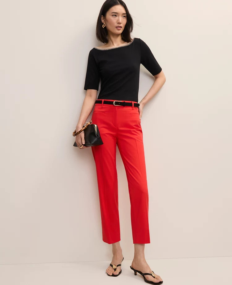 The Cotton Crop Pant | Ann Taylor