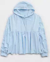 Aerie Peplum Hoodie | Aerie