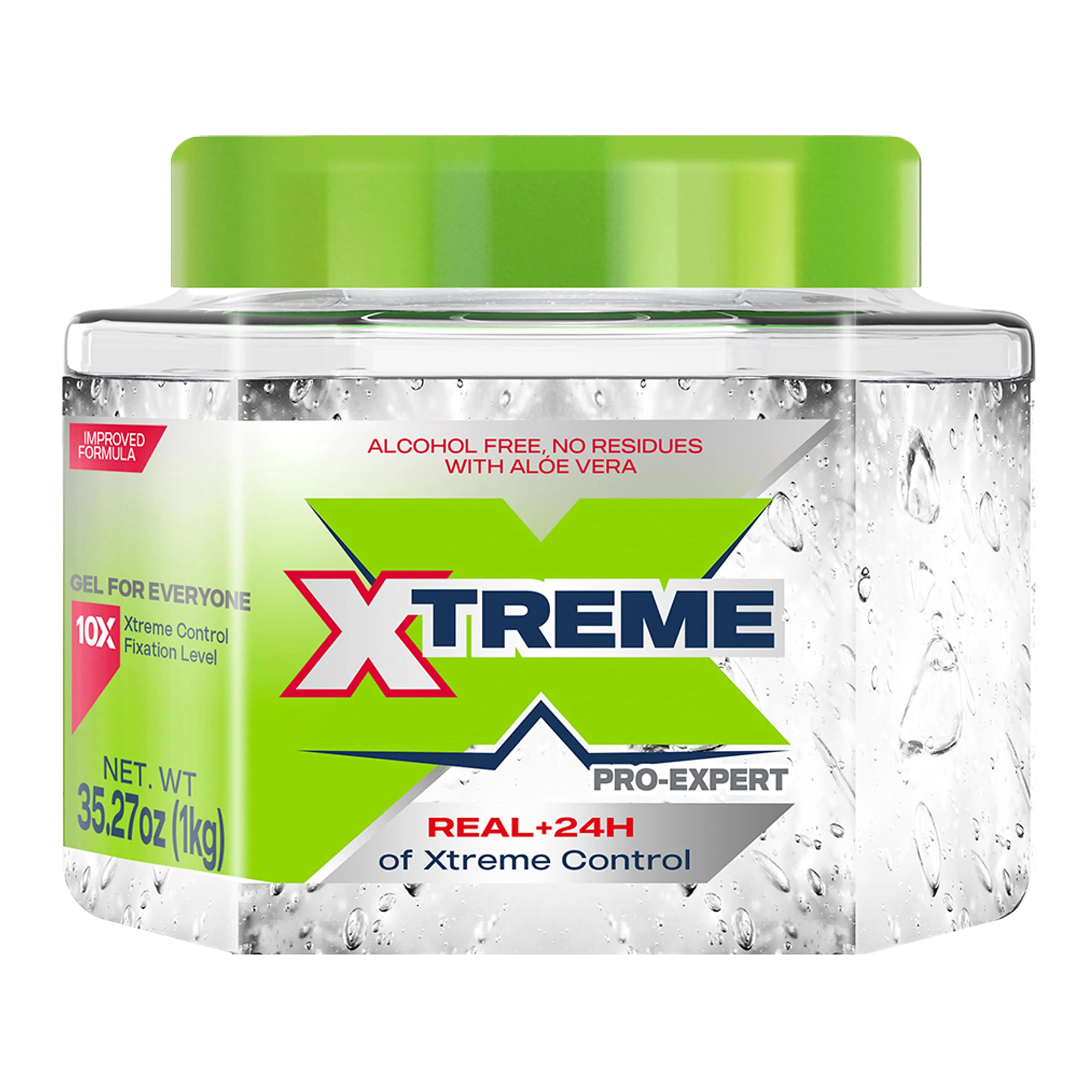 Xtreme Professional Extreme Hold Hair Gel Clear Jar, 35oz | Walmart (US)