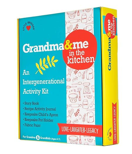 Grandma and Me: In the Kitchen Activity Kit: (Gifts for Grandkids, Kids Activity Kits, Cooking ... | Amazon (US)