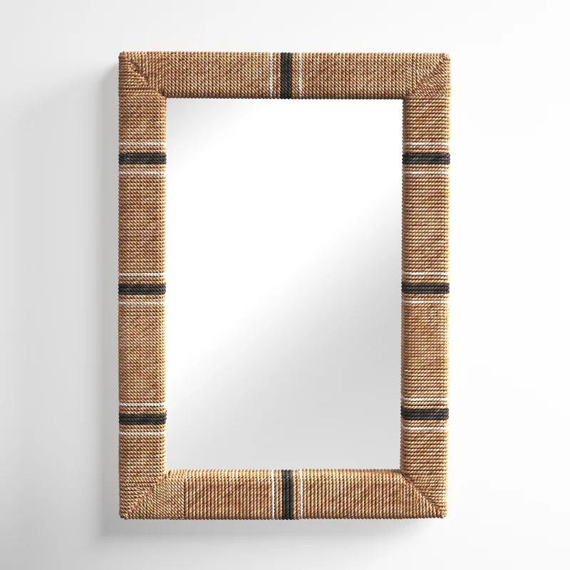 Genesis Rectangle Rope Wall Mirror | Wayfair North America