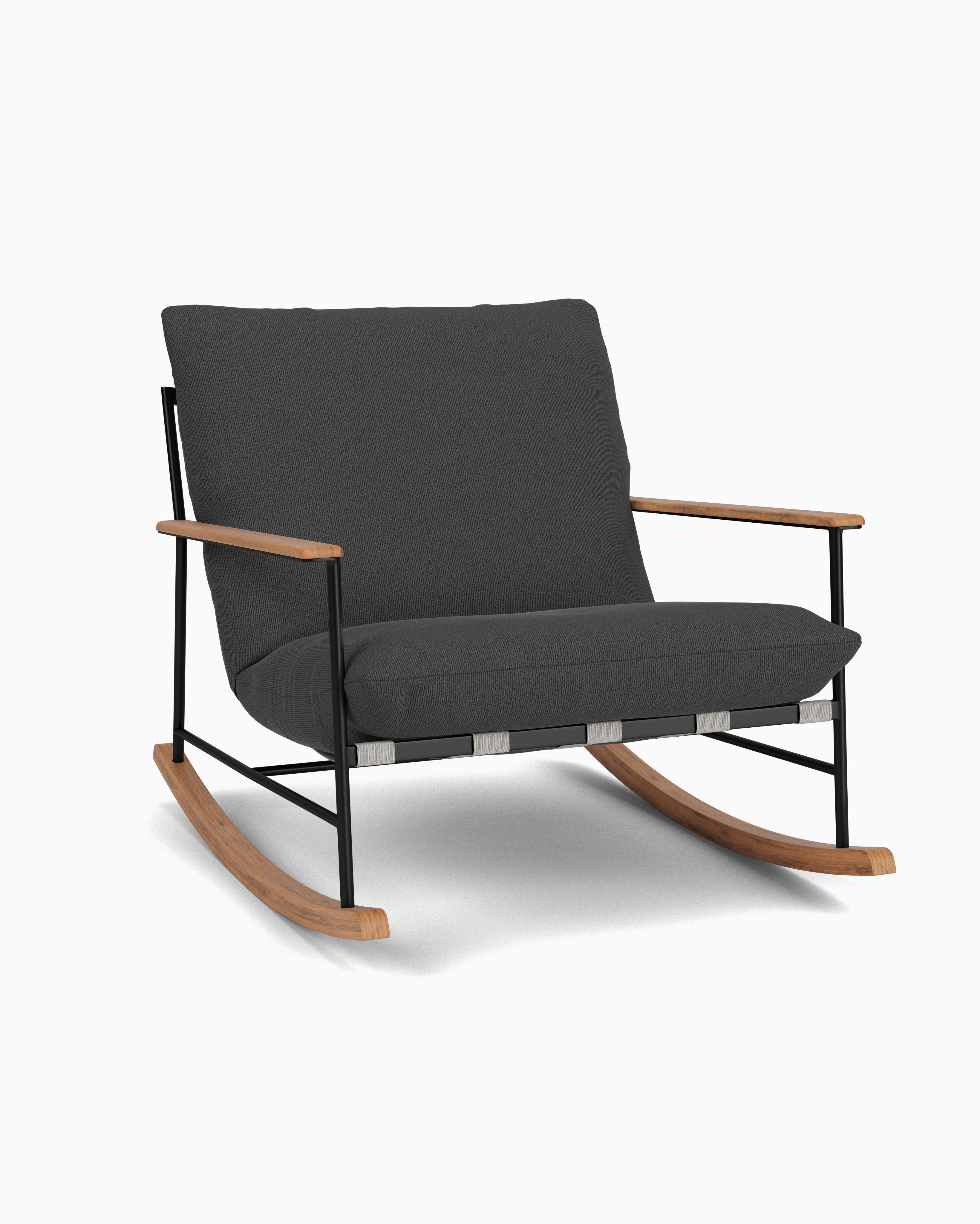 Outdoor Vail Rocker | Modern Outdoor Lounge Rocking Chair | Denver Modern