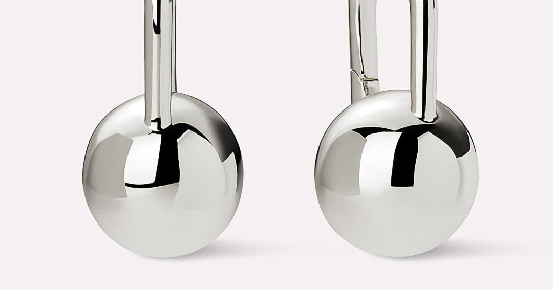 Statement Earrings - Perry Silver | Ana Luisa