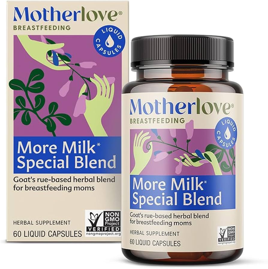 Motherlove More Milk Special Blend (60 Liquid caps) Herbal Lactation Supplement w/Goat’s Rue to... | Amazon (US)