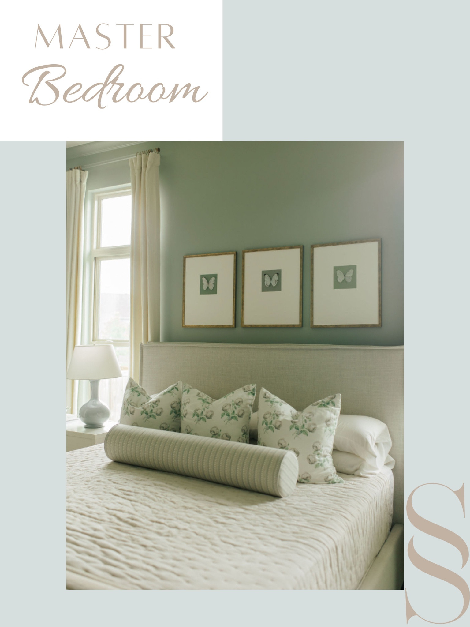 Sourced everything from my master bedroom makeover! 