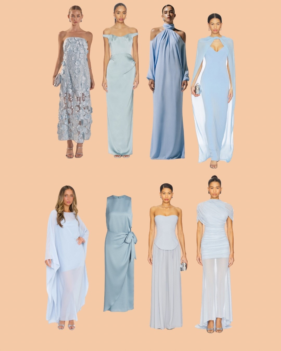 Bridesmaid with the assignment of pick your own light blue dress for a fall wedding! 🩵

#LTKgrwm #LTKWedding #LTKootd