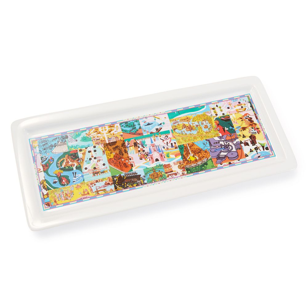 Disney Parks Vintage Maps Serving Tray | Disney Store
