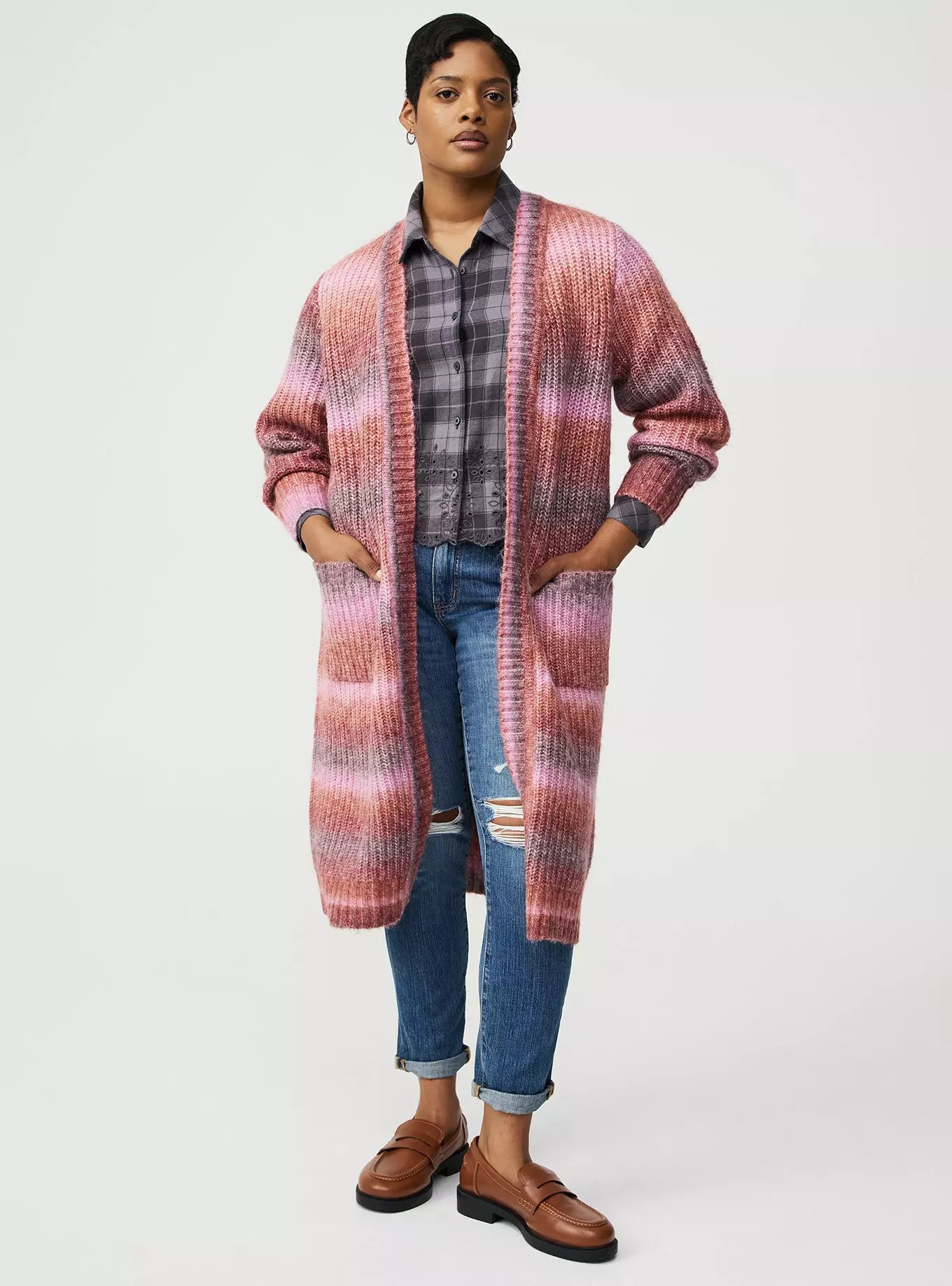 Ombre Duster Sweater | Torrid (US & Canada)