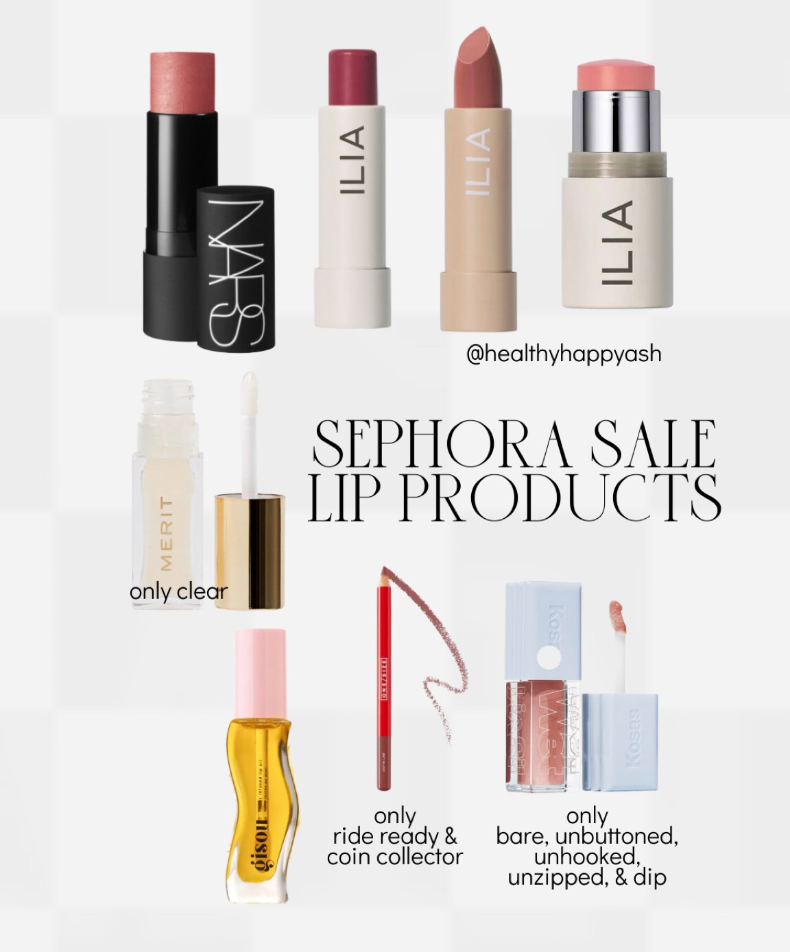 sephora sale - non toxic beauty! lip products 

#LTKbeauty #LTKxSephora #LTKsalealert