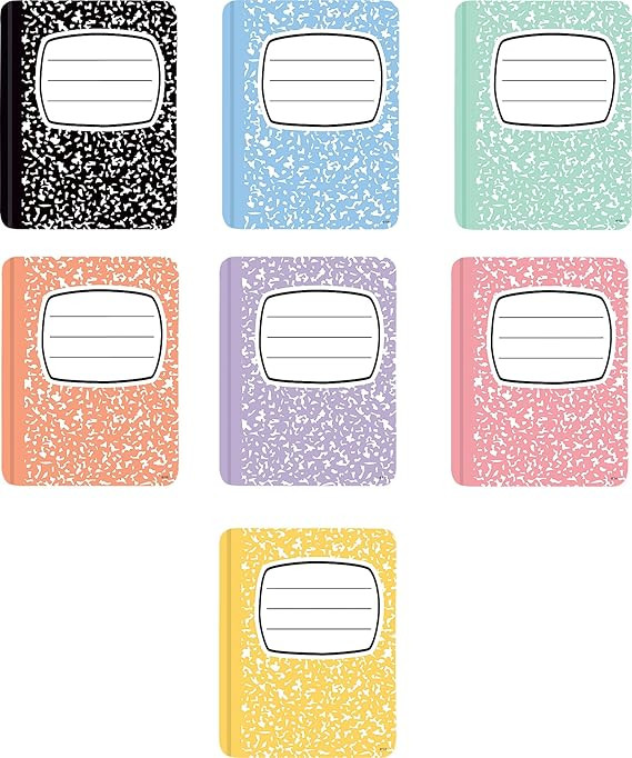 Teacher Created Resources Cool for School Composition Books Accents (TCR9331) | Amazon (US)