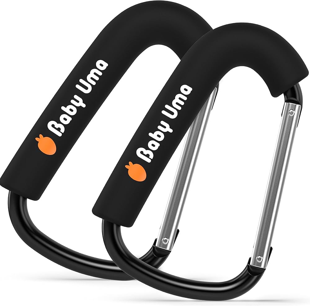 Stroller Hooks Large Carabiner Clip - Carabiner Large, Baby Stroller Hooks for Hanging Bags, Strolle | Amazon (US)