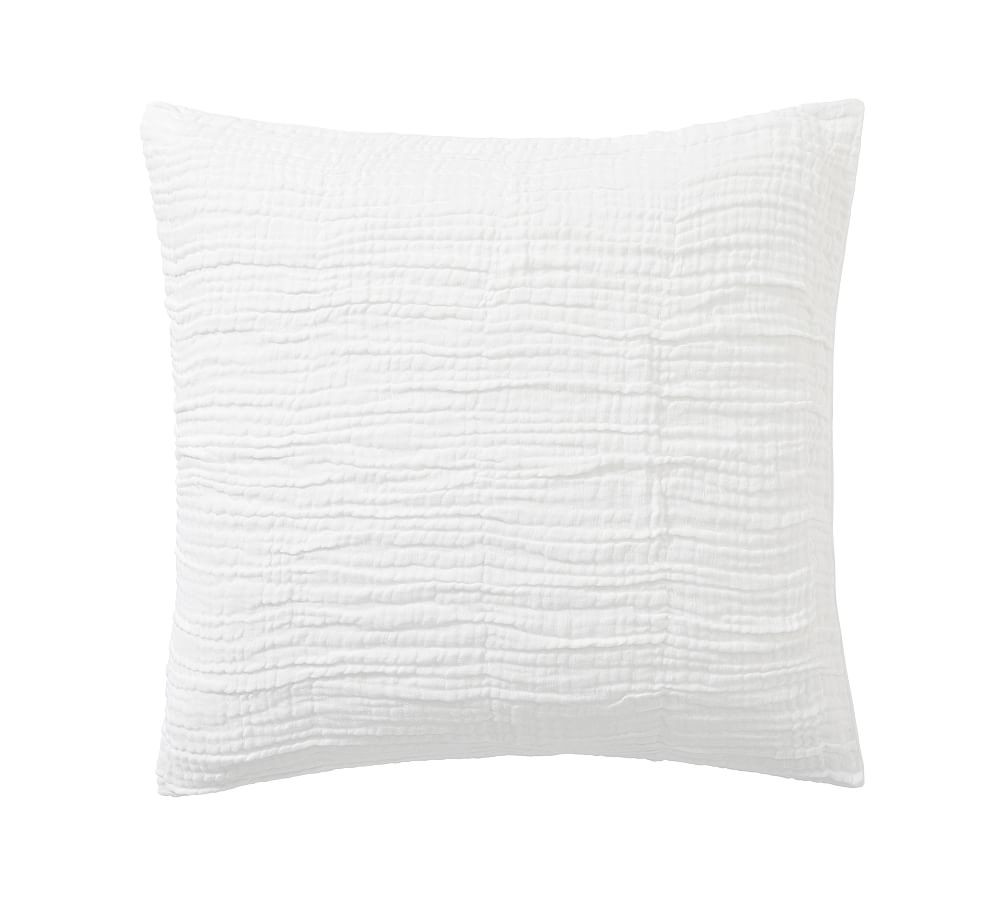 Cloud Cotton/Linen Sham | Pottery Barn (US)