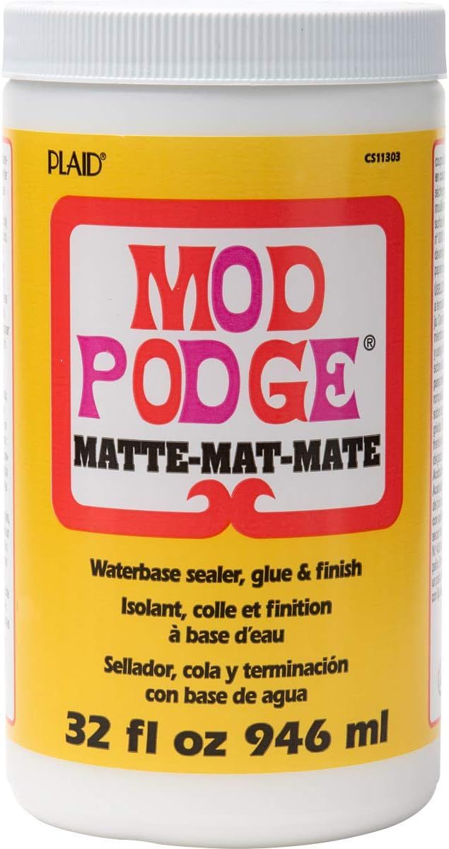 Plaid:Craft Mod Podge Matte, 32-Ounce | Amazon (CA)