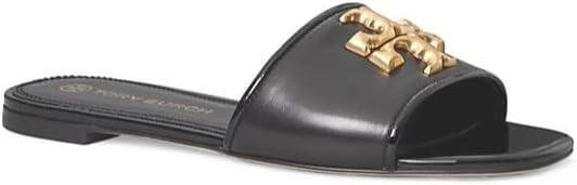 Tory Burch Women's New Cream Eleanor Slides Shoes Sandals Flats | Amazon (US)