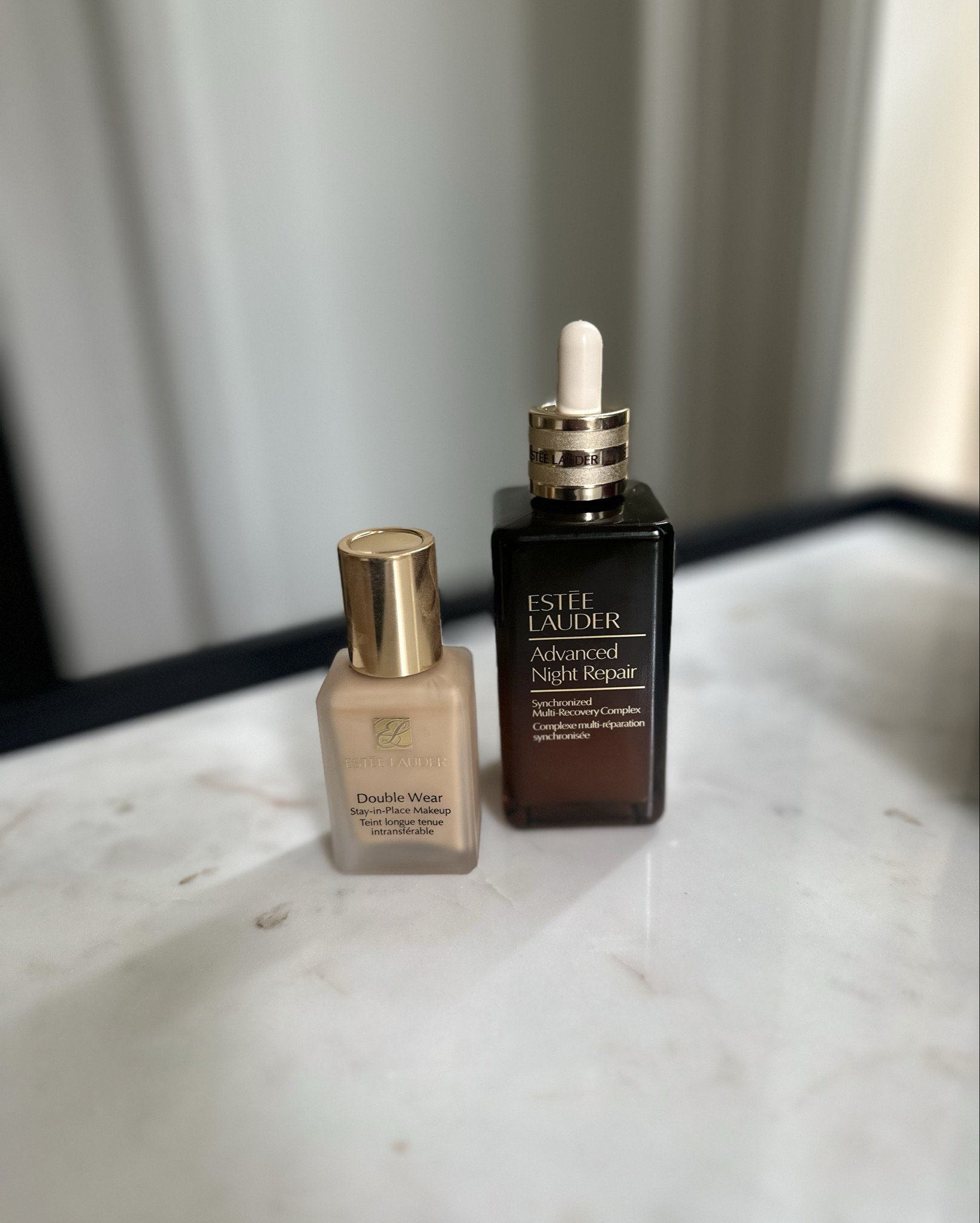 My new favorite duo!

I found a post showcasing this combination: ESTEE LAUDER Double Wear Stay-in-Place Makeup and ESTEE LAUDER Advanced Night Repair. Just a few drops of this serum mixed into the foundation create a stunning blend. I’m amazed at how it gives my skin a natural glow, and it lasts all day! I definitely recommend trying this combo  

#LTKU #LTKSeasonal #LTKStyleTip