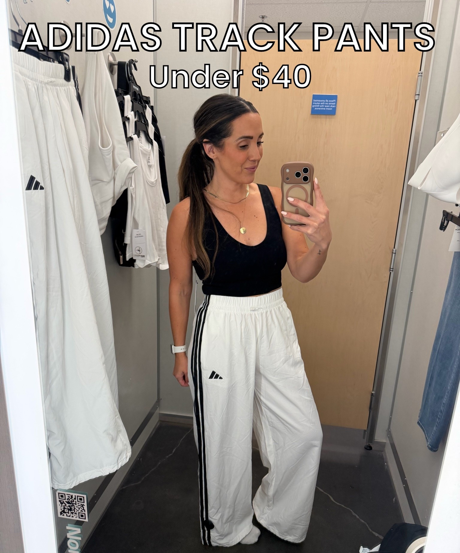 I have wanted Adidas track pants but don’t want to pay $80+! So excited to find these today! Under $40 🙌🏼 These are going to be so good to transition to fall! 

Wearing XS. I think they are actually meant to be a crop but they are perfect length on me. They also have a cinch hem if you want to wear cinched.

#LTKootd #LTKSaleAlert