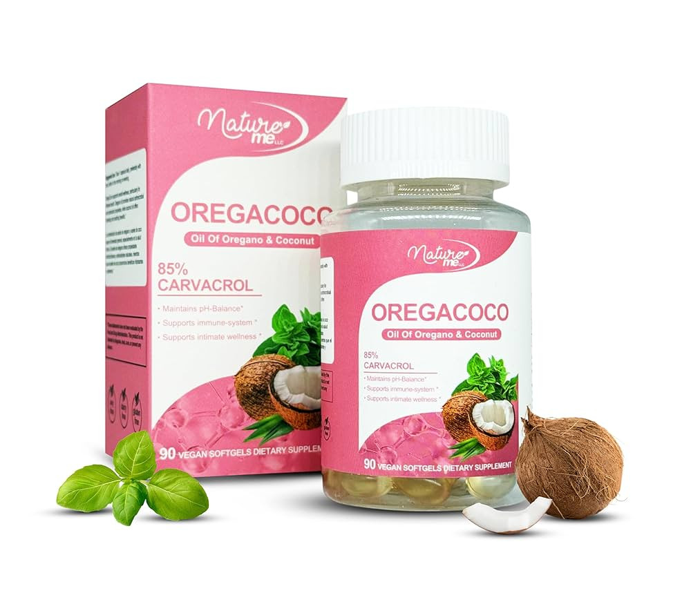 OregaCoco - Mezcla de aceite de orégano y coco, alto contenido de carvacrol, vegano, sin gluten,... | Amazon (US)
