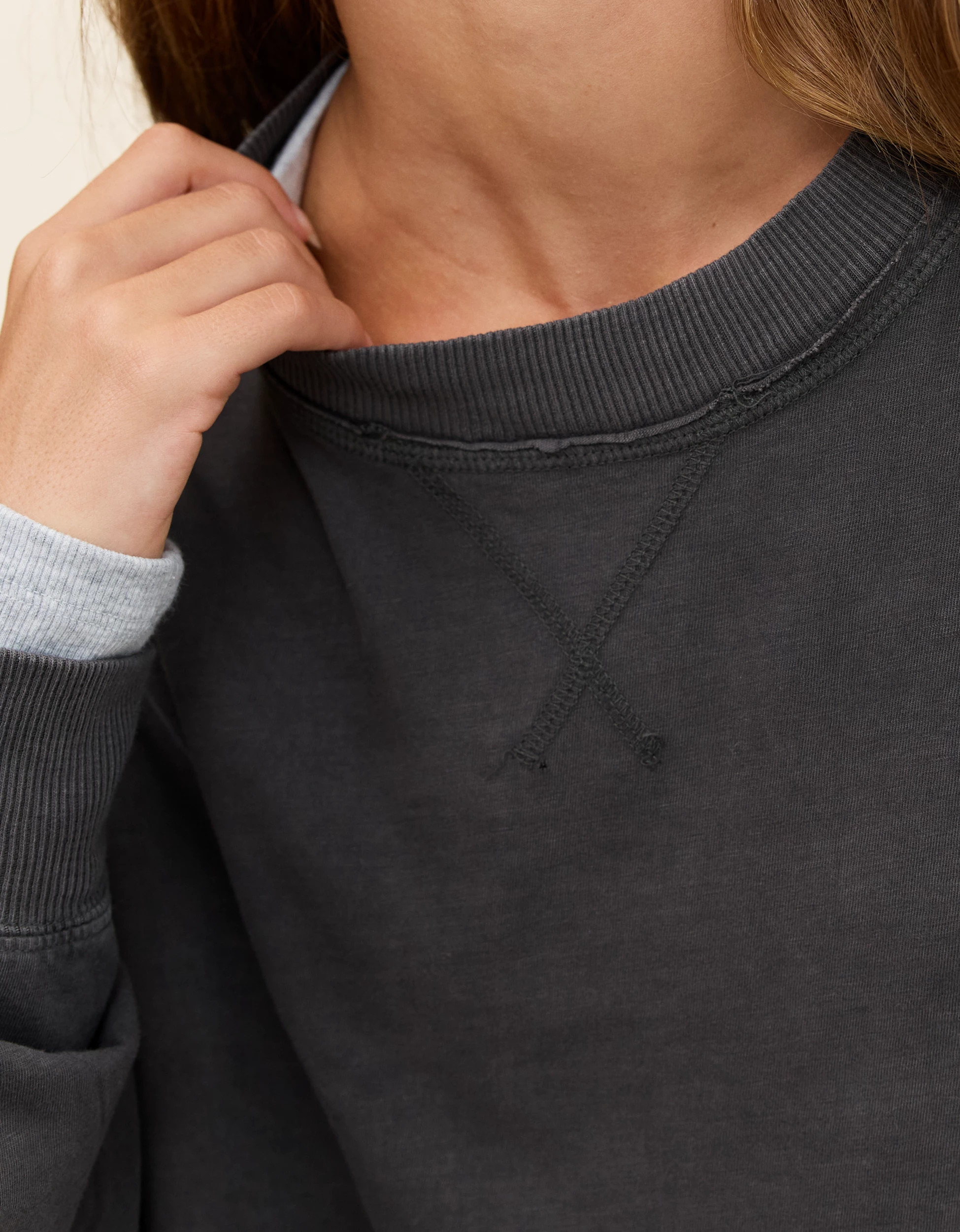 Aerie Cozy Oversized Long Sleeve Boyfriend T-Shirt | Aerie
