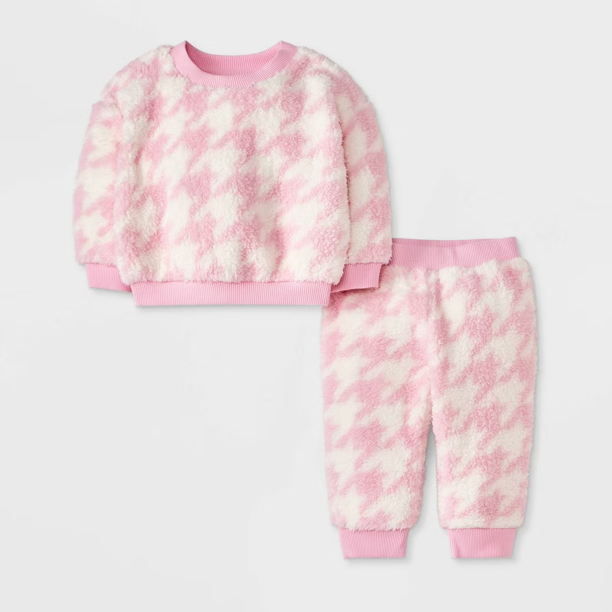 Baby Shearling Top & Bottom Set - Cat & Jack™ | Target