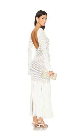 Callista Dress in Off-white | Revolve Clothing (Global)