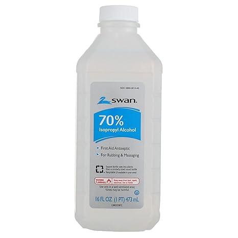 Swan Isoprophyl Alcohol, 70% 16 oz | Amazon (US)