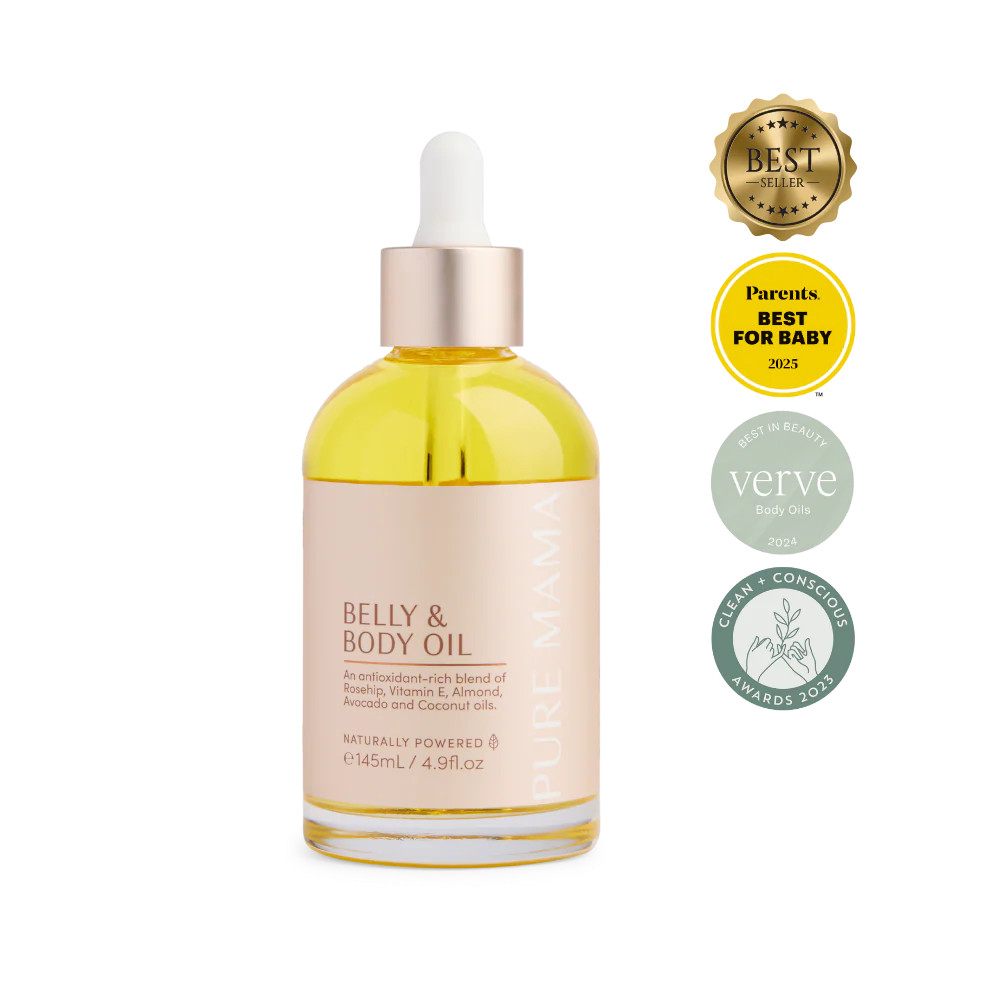 Stretch Mark Belly & Body Oil - 100% Natural | Pure Mama