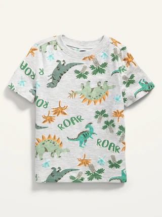 Vintage Dino-Graphic Crew-Neck Tee for Toddler Boys | Old Navy (US)