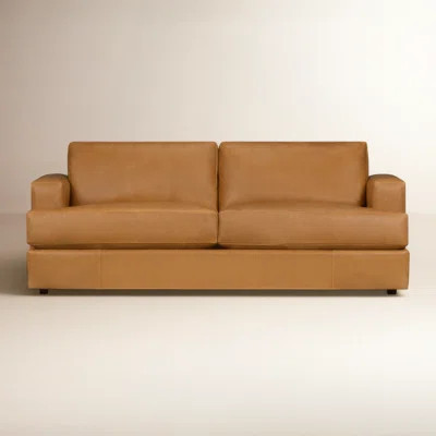 Cayden Genuine Leather Sofa | Birch Lane