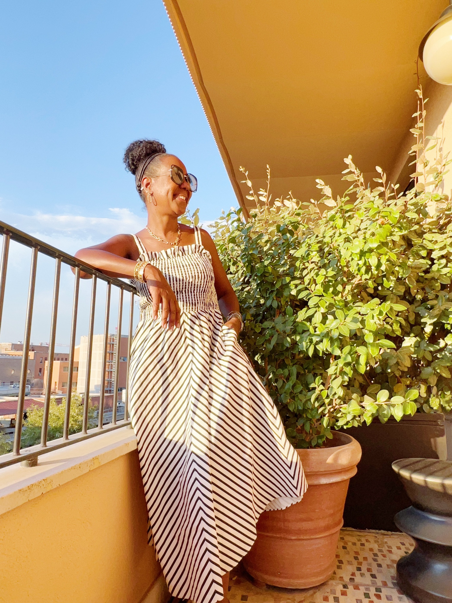 This dress has been in my European travel rotation for the past few years now. She packs well and is so easy to wear. I often wear this dress with a jacket on internal flights. Runs TTS, I’m wearing a size S. 

#airplaneoutfit
#traveloutfit

#LTKFindsUnder100 #LTKTravel #LTKOver40