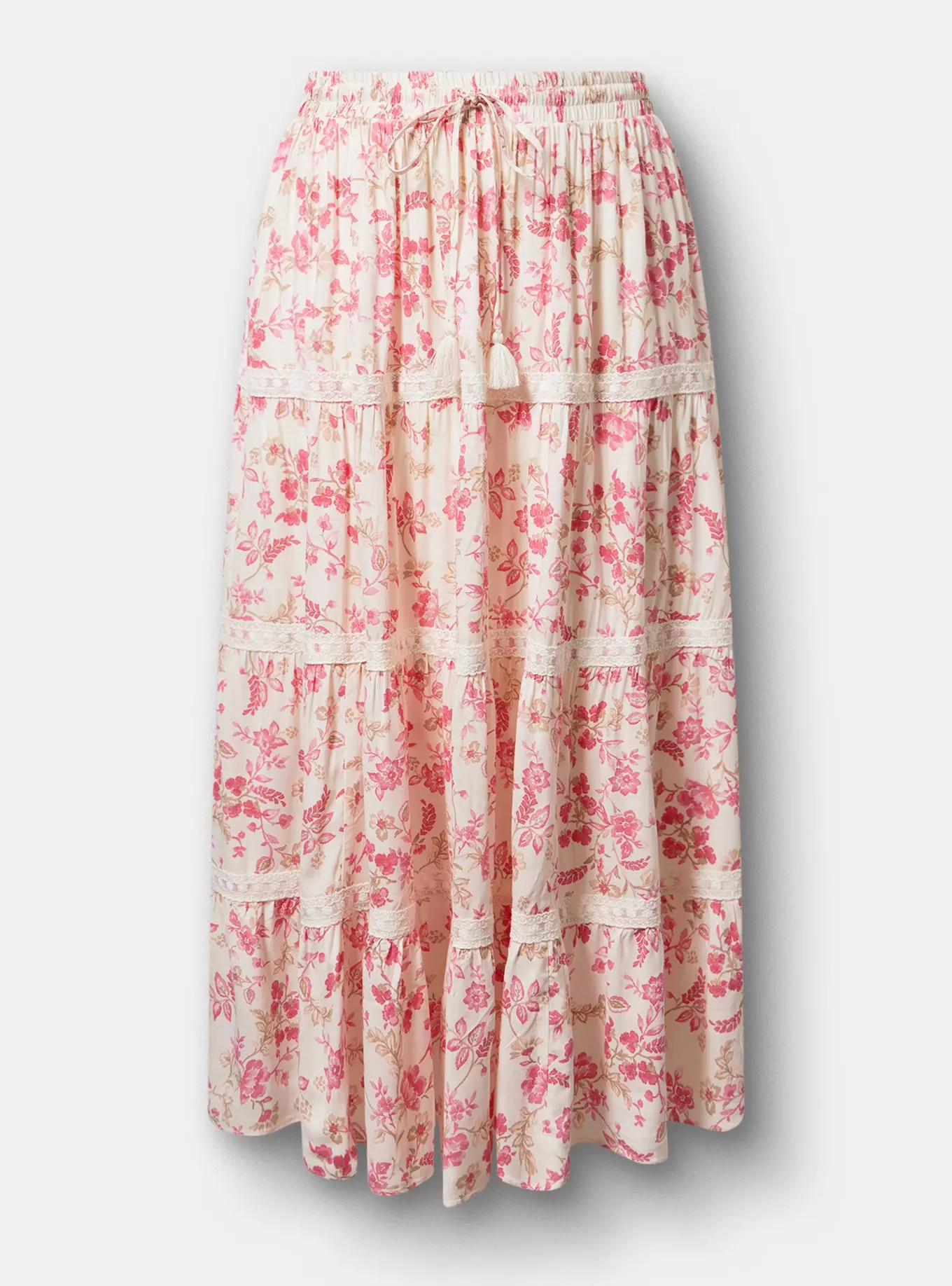 Tiered Maxi Skirt | Torrid (US & Canada)