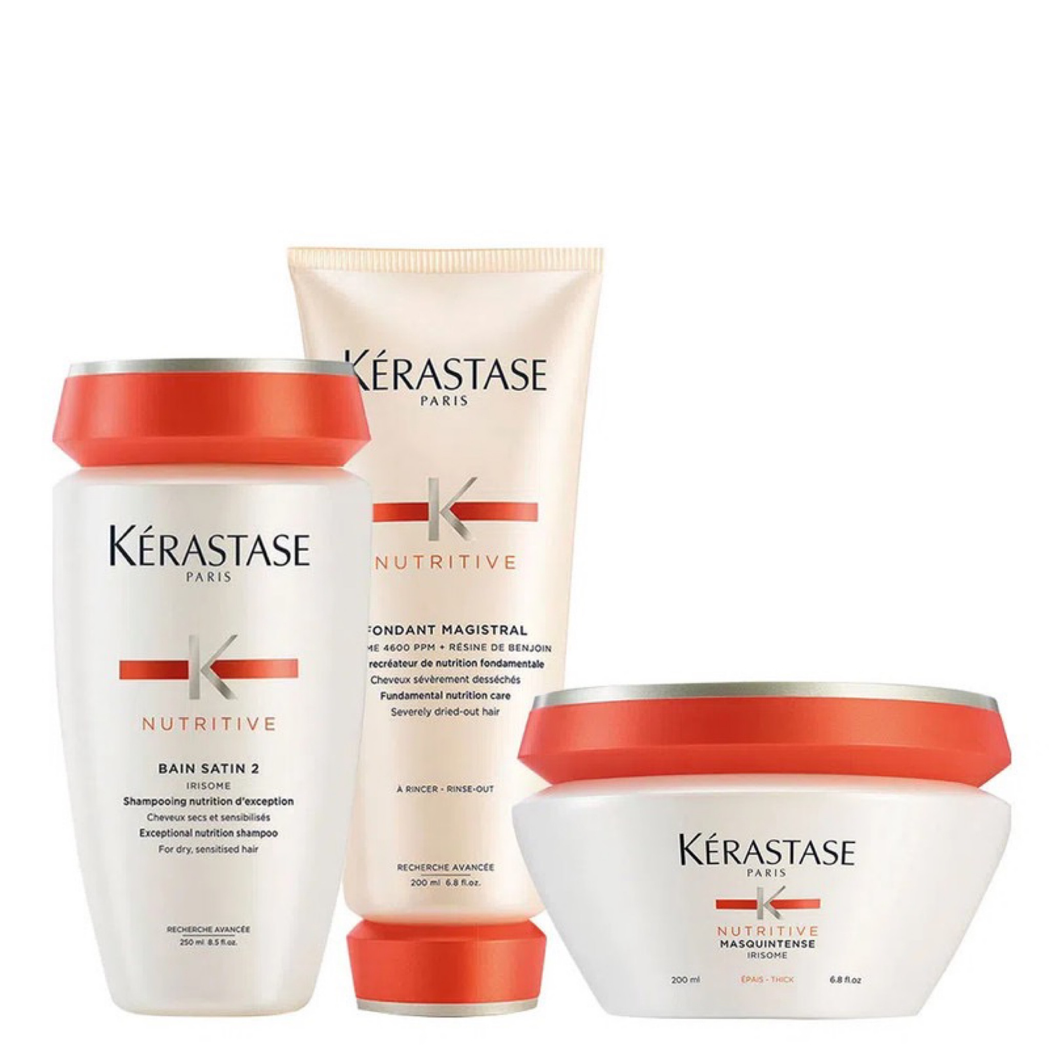 
Kit Kérastase Nutritive - Shampoo Satin 2 250 ml + Condicionador Magistral 200 ml + Máscara Fine 200 ml

A Linha Kérastase Nutritive foi criada para cabelos ressecados.  
Sua fórmula faz uma hidratação profunda na fibra capilar que penetra profundamente nos fios restaurando e garantindo cabelos restaurados com maciez, brilho e livre de ressecamento. 




#LTKAcademy


#LTKbrasil #LTKU #LTKFind