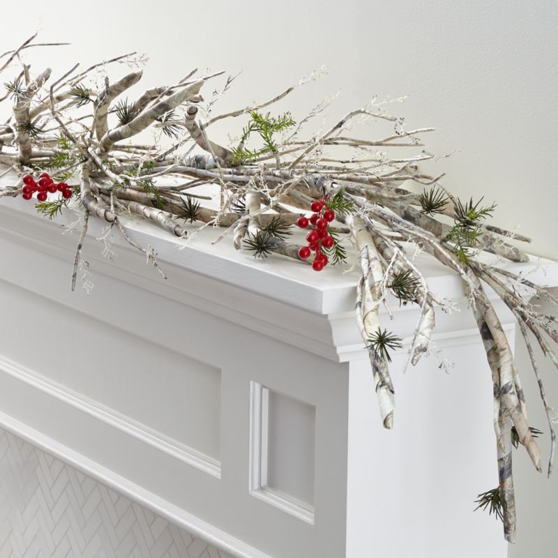 Twig Berry Garland | Crate & Barrel