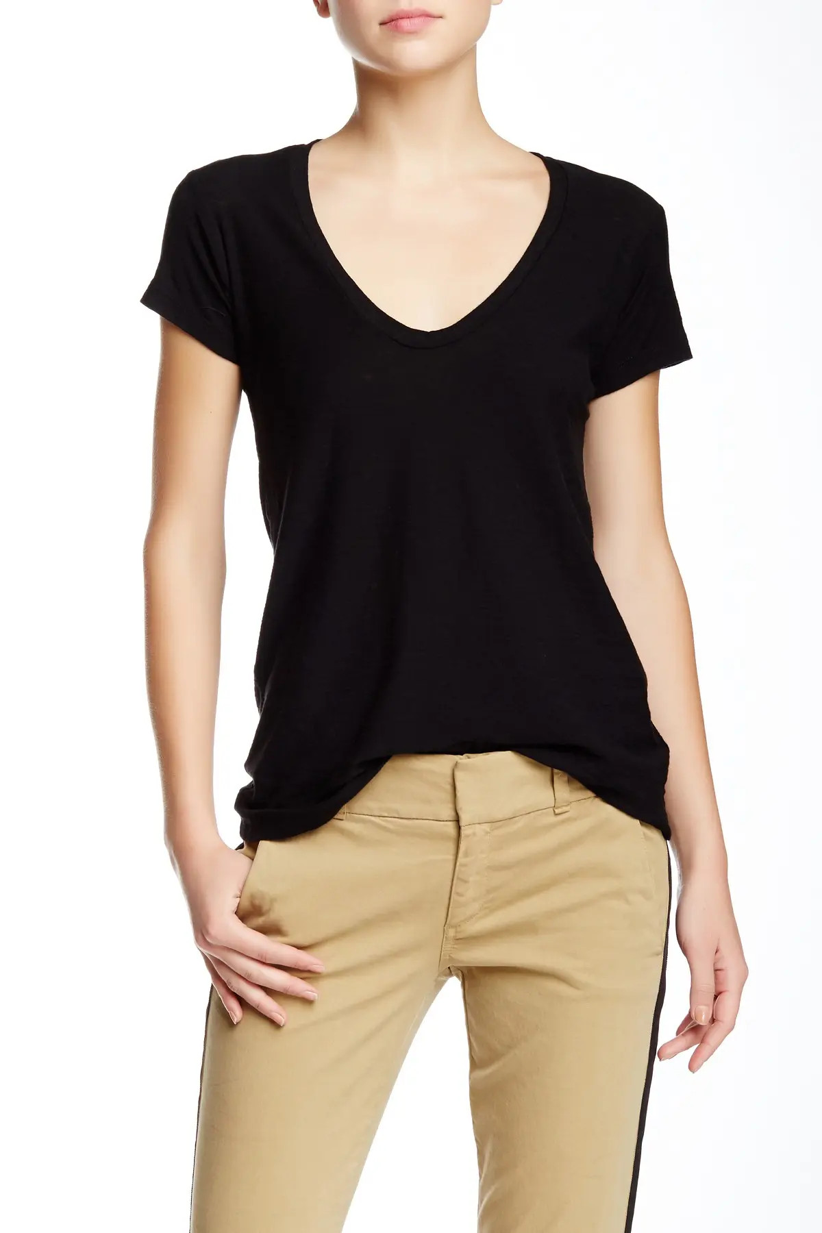 Deep V-Neck T-Shirt (Women) | Nordstromrack | Nordstrom Rack
