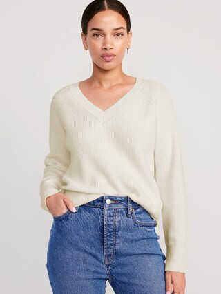 SoSoft V-Neck Cocoon Sweater for Women | Old Navy (US)