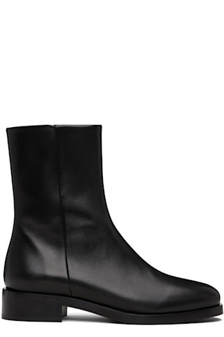 Black Vincent Boots | SSENSE