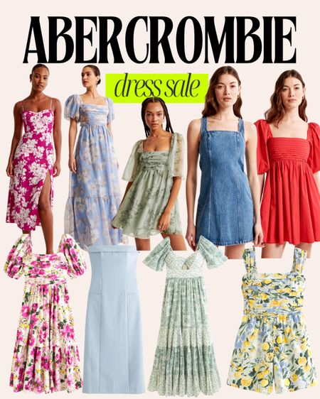 Abercrombie dresses on sale! 
20% off & 15% off everything else! 

#LTKsalealert #LTKfindsunder100 #LTKfindsunder50