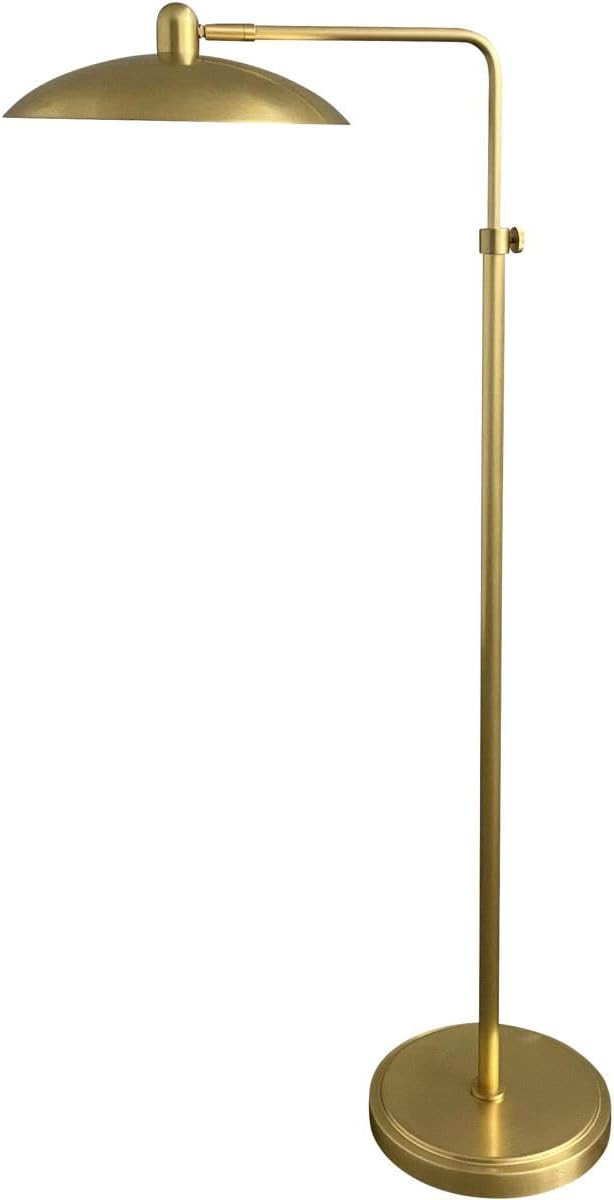 House of Troy Ridgeline LED Floor Lamp in Natural Brass | Amazon (US)