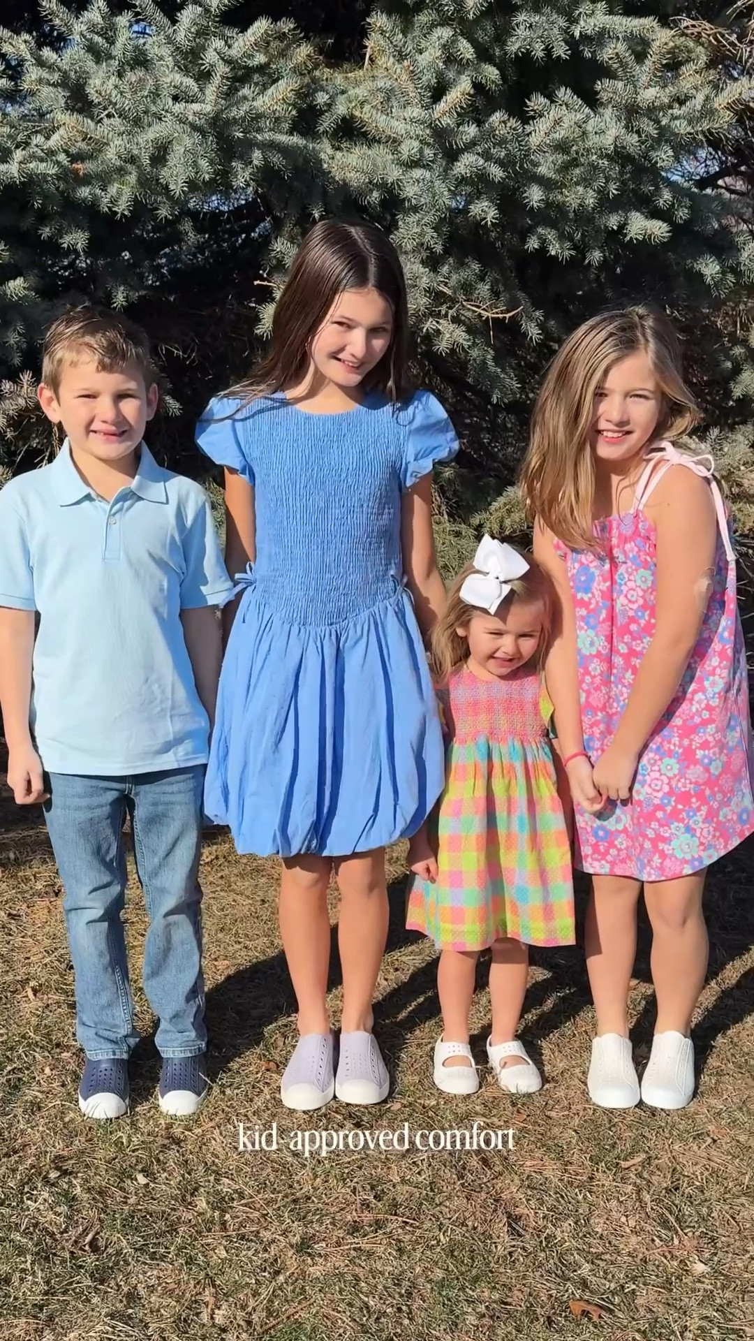 If a shoe can survive four kids… it’s a win in my book 🤍

Native Shoes have been on repeat for us for years — lightweight, comfy and designed for real movement (aka: running, jumping, exploring, repeat).

I love how effortlessly they fit into our everyday and the kids love how easy they are to wear.

I linked all of our Native Shoes favorites on LTK so you can save them ahead of their Warehouse Sale later this month ✨

These are truly made for wandering through daily life.

#NativeShoes
#KidsFootwear
#WaterproofShoes
#KidApproved
#MomApproved

#LTKBaby #LTKKids #LTKmomlife