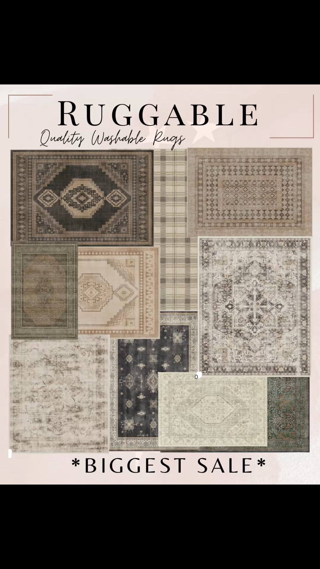 If you are looking for not only quality, but comfort, style, and washable. These Rugs are PERFECT!!! The CYBER SALE🤩 is the perfect time to purchase one of these amazing rugs. You don’t want to miss this!!!📣

I absolutely love 💕 the prints and durability of these washable rugs, I can run them through the wash multiple times without them fraying, fading, or pilling. Plus always stain resistant! 🙌🏼

The color options bring such a richness to your home, 🏠 living, dining, kitchen or bedroom space. 

Let’s start the holiday season off with refreshing our homes with these perfect accent rugs that are sure to make a statement! 

🏷️Sale prices reflected on website! 

Tagging a few of my favorite look for less! 🤍

#LTKCyberWeek #LTKHome #LTKSaleAlert