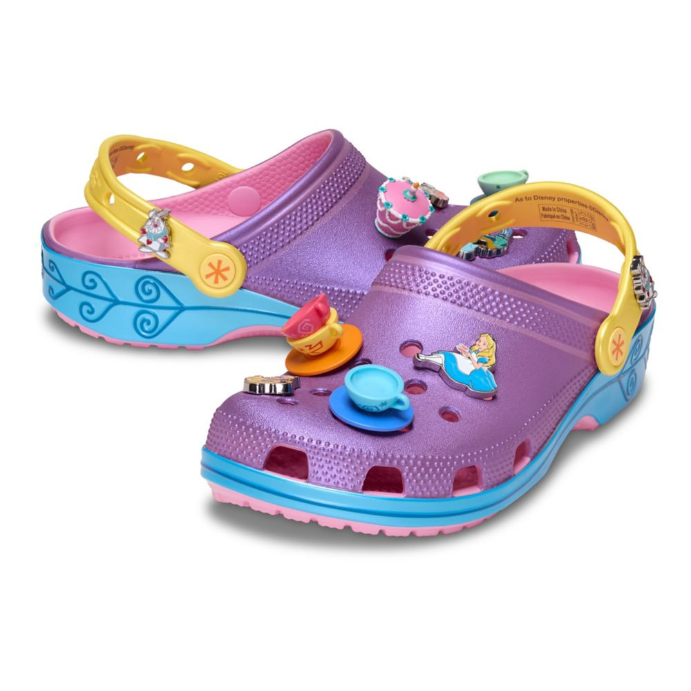 Alice in Wonderland 75th Anniversary Clogs for Adults by Crocs \u2013 D23: The Ultimate Disney Fa... | Disney Store