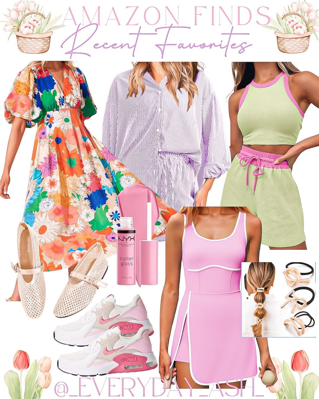 Amazon finds 💛🩵

Spring dress, two piece set, green and pink set, pink dress, active dress, sneakers, ballet flats , hair accessories 

#LTKootd #LTKTravel #LTKBeauty