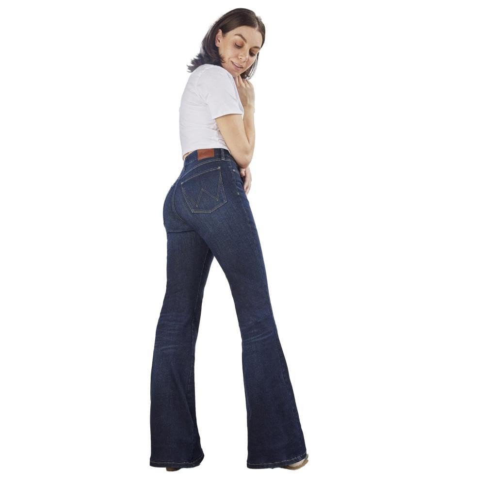 Wrangler Women's Bespoke Madilyn High Rise Flare Jeans | Amazon (US)