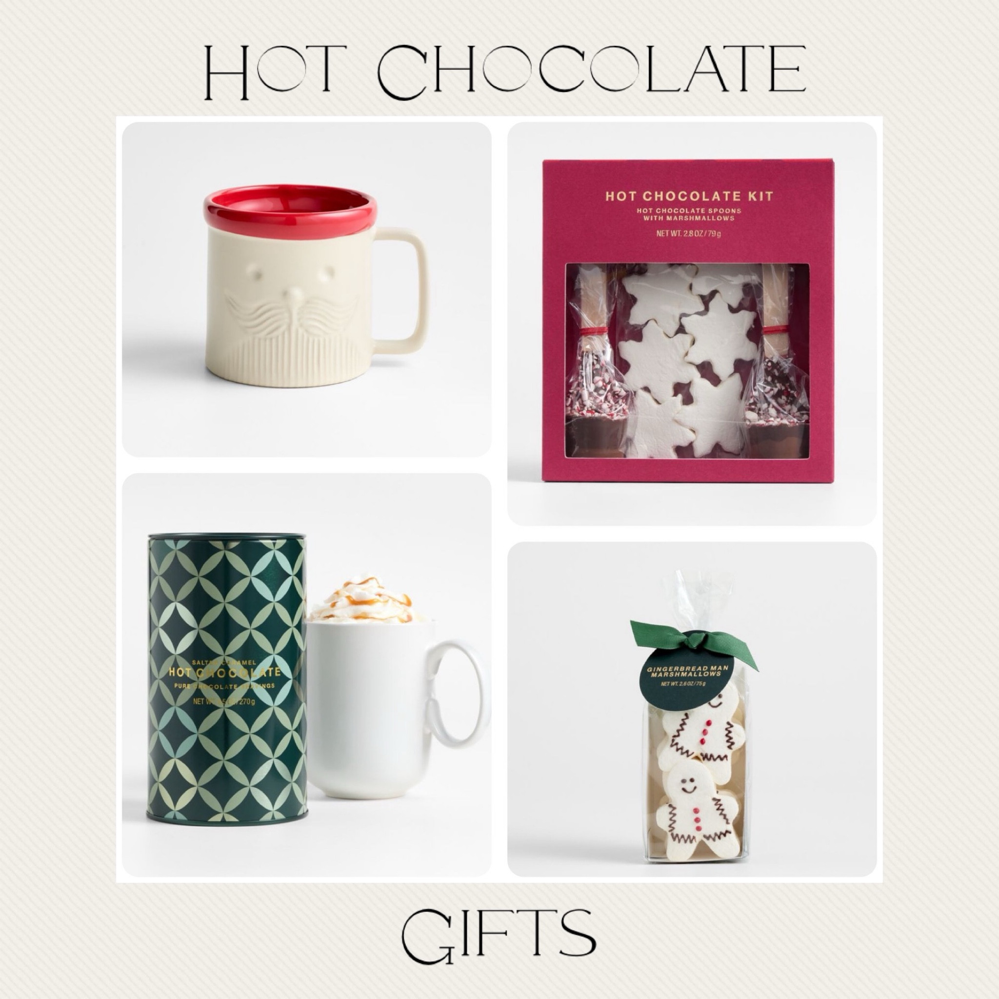 Gourmet hot chocolate gift ideas from Crate & Barrel | 

#LTKHoliday #LTKFindsUnder50 #LTKFamily