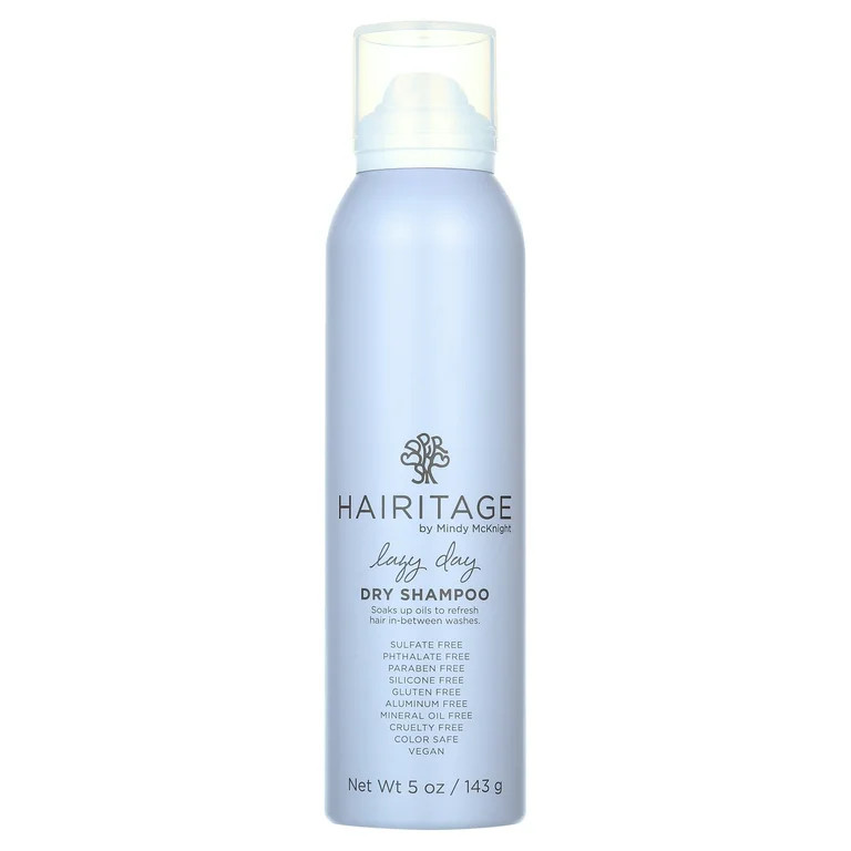Hairitage Lazy Day Dry Shampoo | Texturizing Spray for Hair Volume & Thickness  | 5 oz. | Walmart (US)