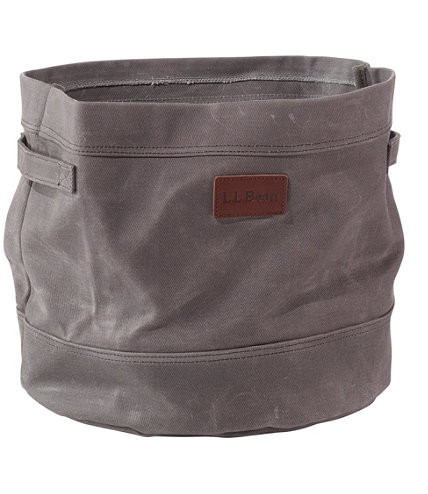 Waxed-Canvas Storage Tote | L.L. Bean