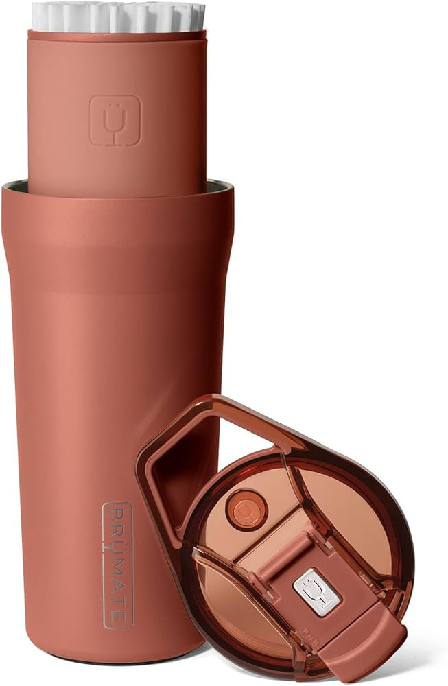 BrüMate Pour Over 20oz Insulated Travel Coffee Mug | 2-in1 Travel Coffee Maker with 100% Leak Pr... | Amazon (CA)