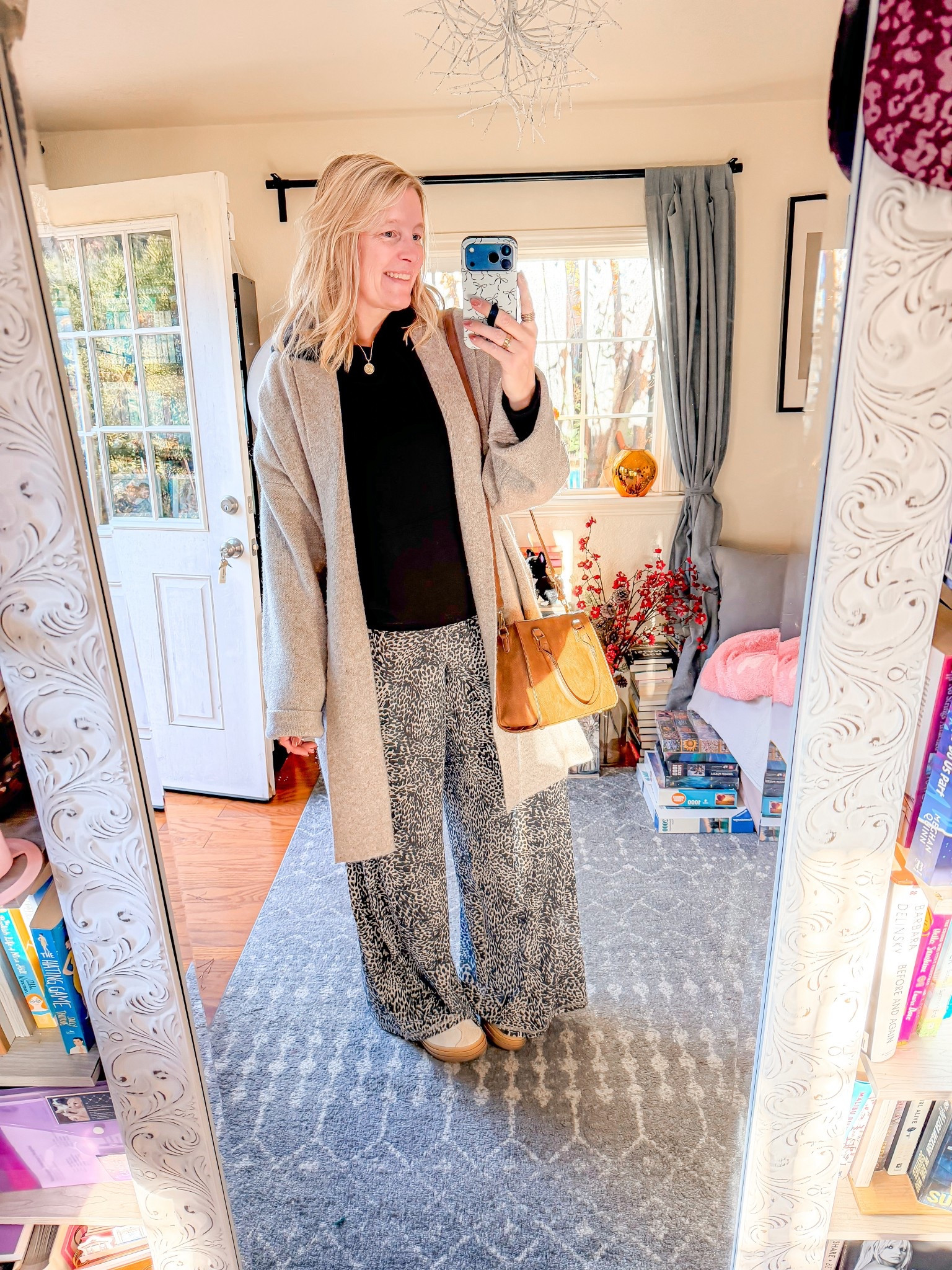 Casual, comfy but chick! 

hoodie large 
pants large tall
cardigan large 
shoes 7.5



#LTKMidsize #LTKOver40 #LTKSeasonal
