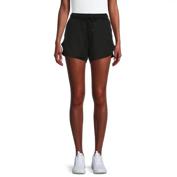 Athletic Works Women's High Rise Pull On Mesh Shorts | Walmart (US)