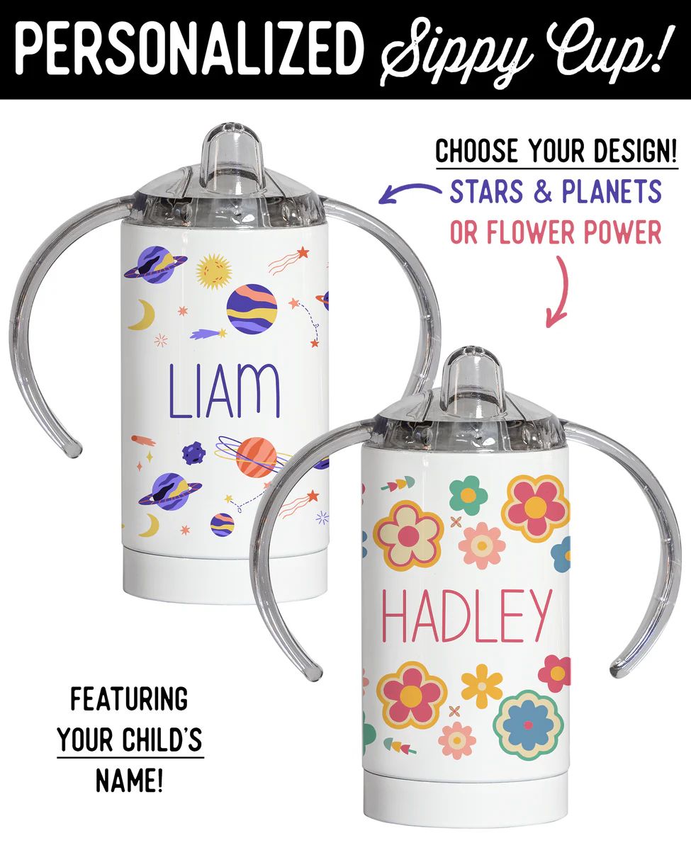 Personalized Sippy Cup | Type League Press